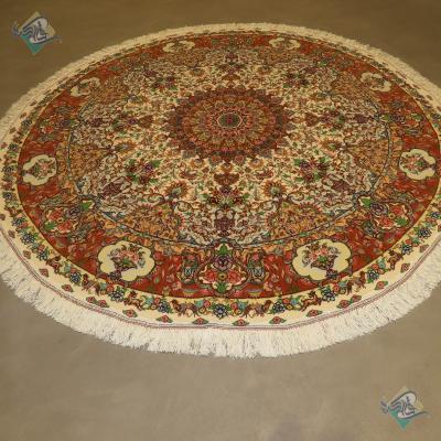 Circle Tabriz Handmade Fahori Nami Design
