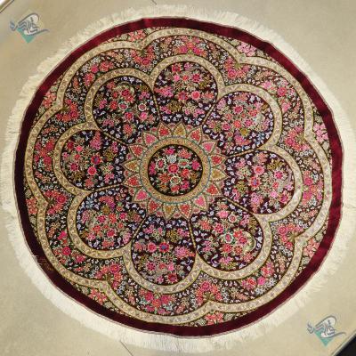 Circle Rug Qom Carpet Handmade New Toranj Design