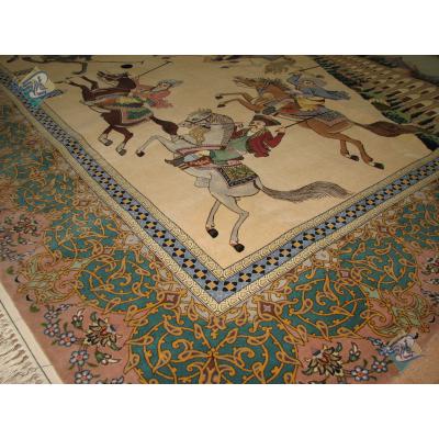 پرده ای اصفهان چوگان میدان نقش جهان