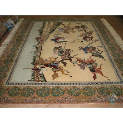 پرده ای اصفهان چوگان میدان نقش جهان