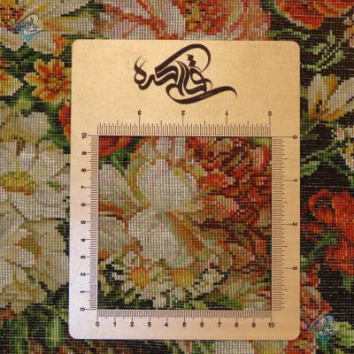 Tableau Carpet Handwoven Tabriz flower basket  Design