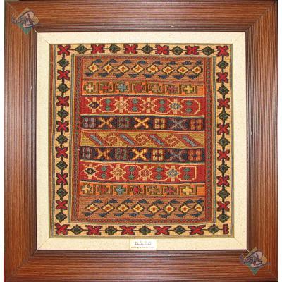 Carpet Tableau Needlework Sirjan