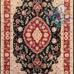 ذرع و نیم دستباف تبریز گل ابریشم پنجاه