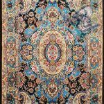 ذرع و نیم دستباف تبریز طرح سالاری کف ابریشم