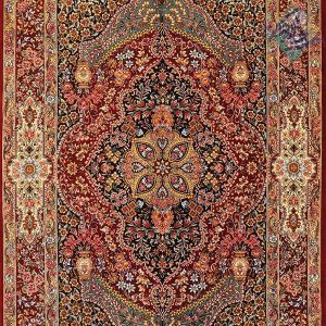 ذرع نیم دستباف تمام ابریشم قم