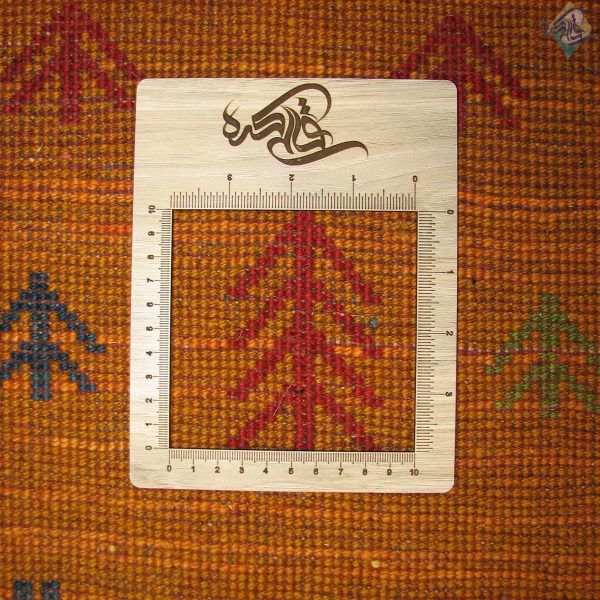 پادری دستباف گبه طرح عشایری رنگ گیاهی تمام پشم - Image 7