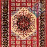قالیچه دستباف گلیم فرش سیرجان طرح برجسته خشتی