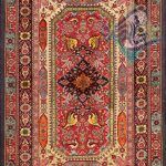 قالیچه دستباف گلیم فرش برجسته باف