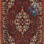 پادری دستباف بیجار طرح ماهی