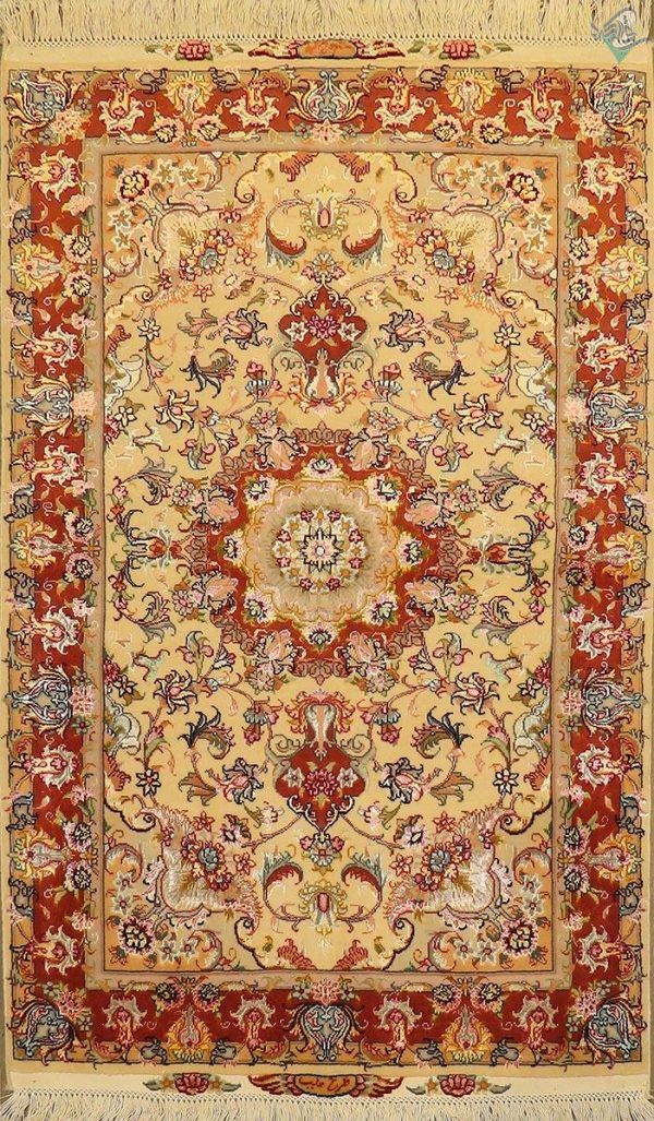زرع وچارک دستباف تبریز نقشه علیا گل ابریشم