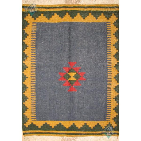 Handmade Shirazi Kilim, Zorah and Chaharak, Vegetable-dyed Wool