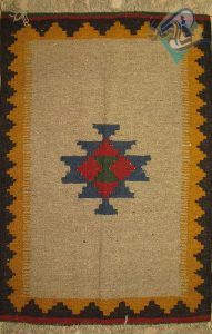 گلیم دستباف شیرازی تمام پشم ذهنی باف