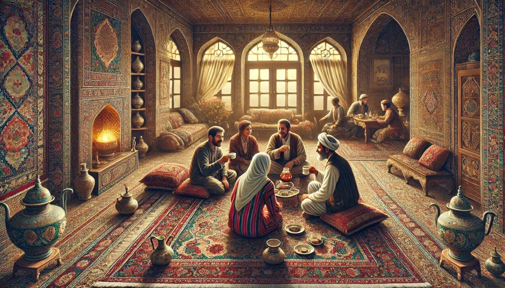 نقش فرش در سبک زندگی ایرانیان از گذشته تا امروز