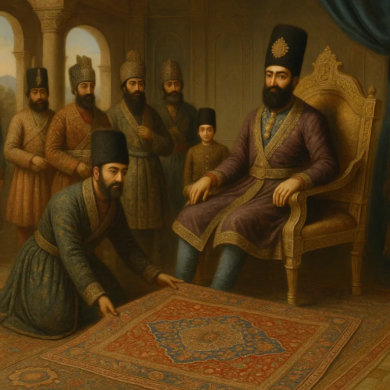 qajar_carpet_royal_palace