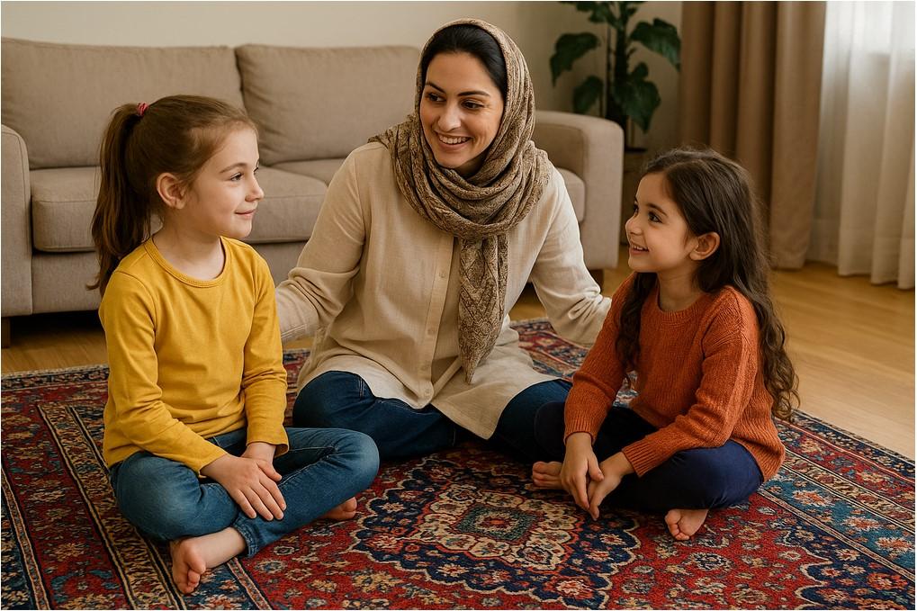 نقش فرش در تربیت ذوق هنری کودکان