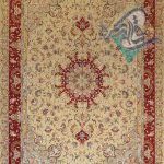 شش متری دستباف تبریز نقشه علیا جدید چله و گل ابریشم
