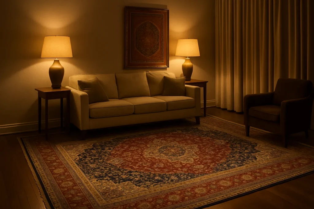 A_photograph_captures_a_living_room_bathed_in_warm