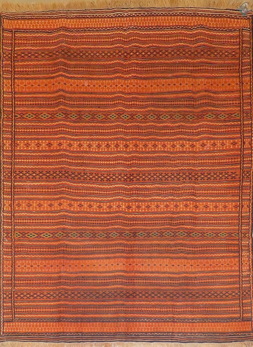 قالیچه گلیم دستباف کلات نادری پشم دستریس و گیاهی