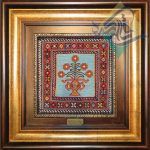 تابلو دستباف سوزنی سیرجانی عشایر افشار کرمان