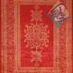 قالی دستباف هریس طرح مدرن هندسی