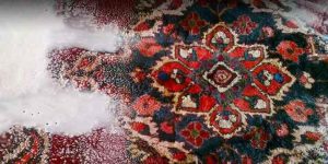 پاک کردن لکه خون از فرش