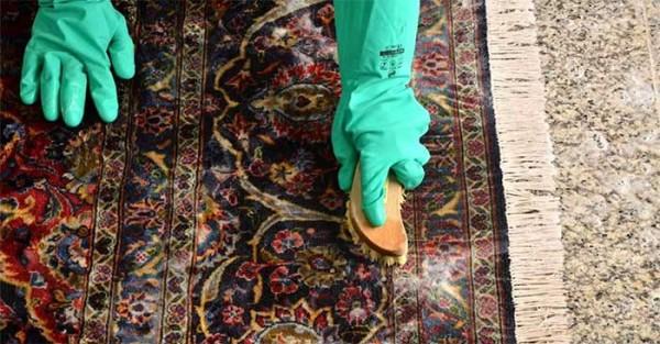 پاک کردن لکه قهوه از فرش